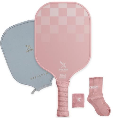 IVECADO Pickleball Paddle Pink Carbon Fiber USAPA Approved...