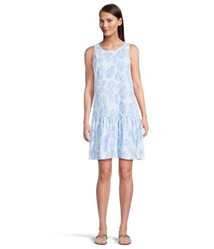 Lilly Pulitzer Womens Dixi Dress Fresh Water Blue Cool As...