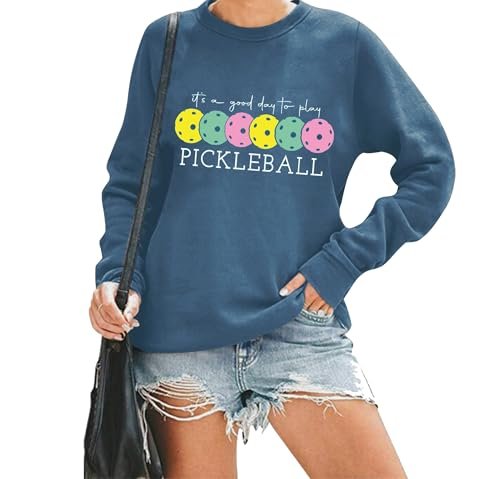 LIWYLU It's A Good Day to Play Pickleball Women...