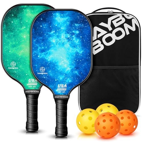 Pickleball Paddles Set of 2 or 4, USAPA Approved...