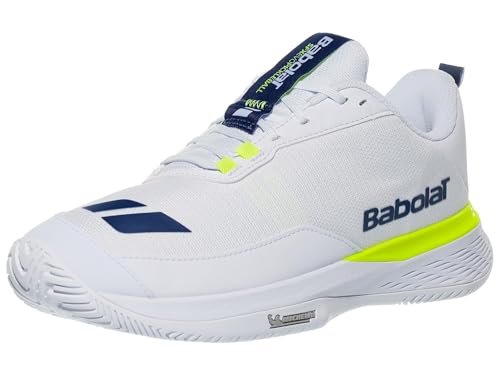 Babolat Men's SFX Evo Pickleball Shoes, White/Estate Blue...
