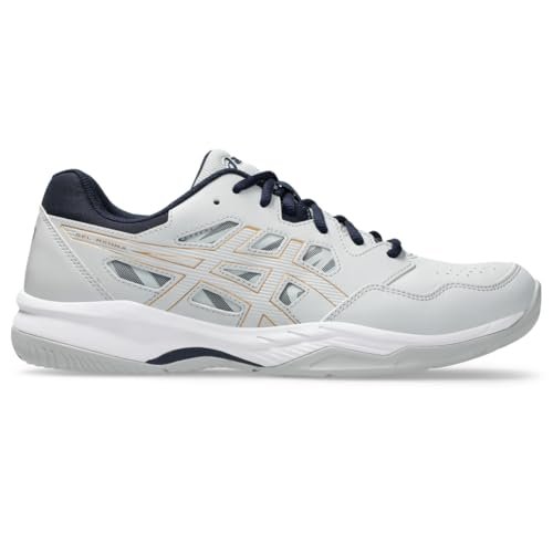 ASICS Men's Gel-RENMA Pickleball Shoes, 10.5, Concrete/Pure...