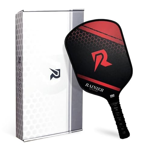 RAINIER PICKLEBALL 16mm Graphite Carbon Fiber Pickleball...