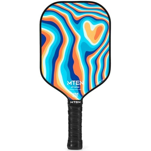 Pickleball Paddles, 16MM Carbon Fiber Pickleball Paddle,...