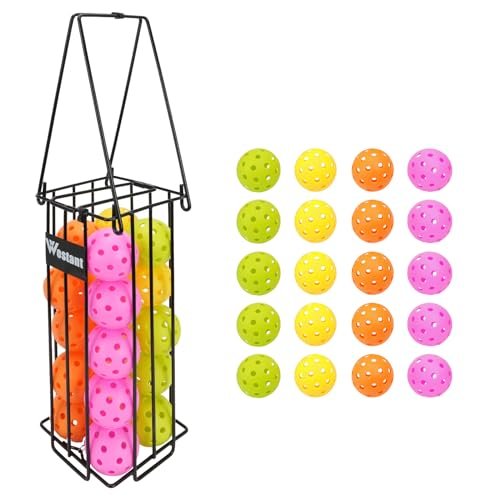 Westant Pickleball Ball Holder Set - Large Capacity...