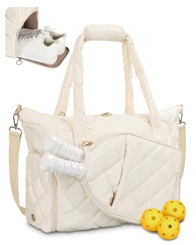ESTARER Pickleball Bag, Pickleball Tote Bag with Shoe...
