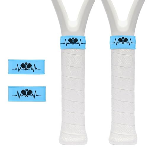 Flycalf Pickleball Paddle Bands Set Silicone Name Grip Tape...