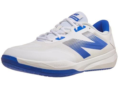 New Balance Men's 796 V4 Pickleball Tennis Shoe, White/Blue...