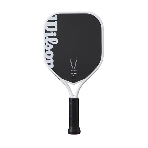 Wilson Vesper Control 17 Pickleball Paddle - Black/White,...