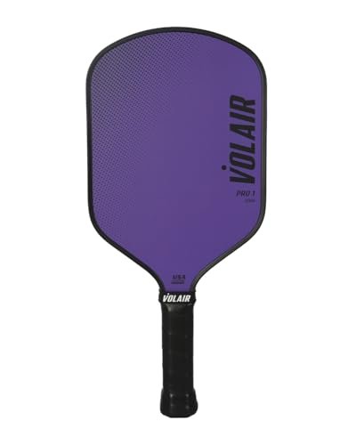 Volair Pro 1 Pickleball Paddle – Hybrid Shape, Fiberglass...