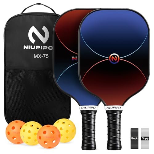Niupipo Pickleball Paddles - USAPA Approved Graphite...