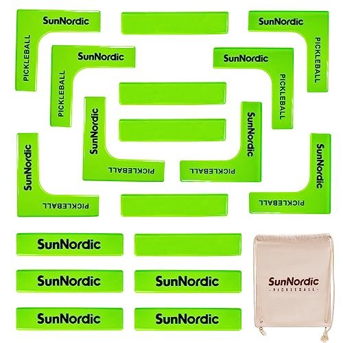 SunNordic Pickleball Court Marker Kit, Official Size...