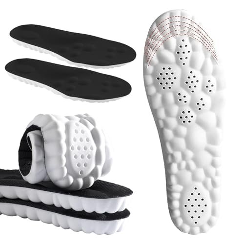 DWTWLE 4D Cloud Insoles for Men and Women Memory Foam...