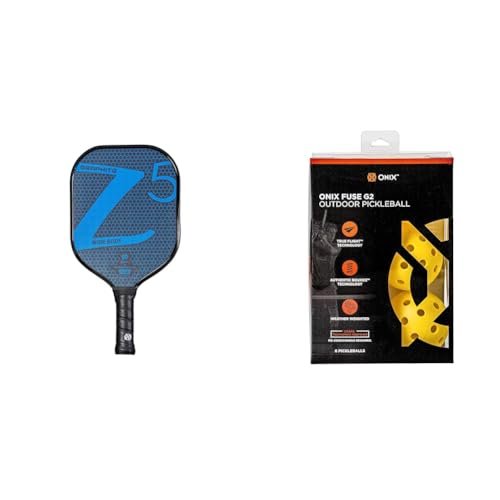 Onix Graphite Z5 Pickleball Paddle and Onix Fuse G2 Neon...