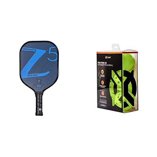 ONIX Graphite Z5 Pickleball Paddle & Fuse G2 Pickleball...