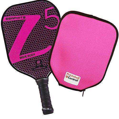 Onix Z5 Graphite Pickleball Paddle (Pink) with Cushion Grip...