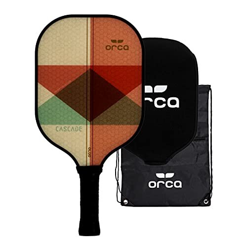 Orca Paddle Co. Cascade Pickleball Paddle Set with Neoprene...