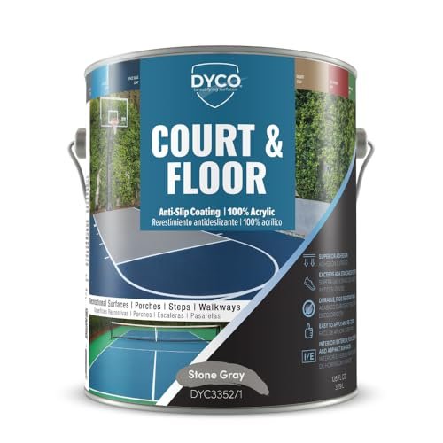 DYCO Court & Floor Anti-Slip Coating - Slip-Resistant...