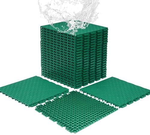 jxgzyy 24 PCS Basketball Court Tiles, 5/8 Inch Thick...