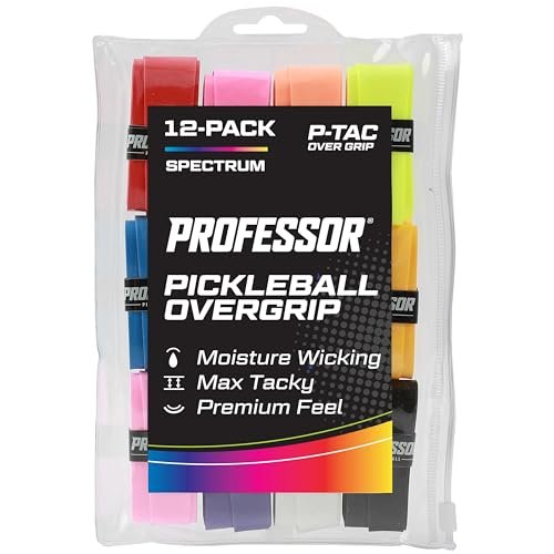 Professor Pickleball P-Tac Overgrip Spectrum - 12 Pack