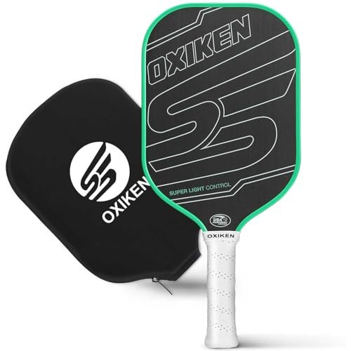 OXIKEN 16 mm Pickleball Paddles USAPA Approved T700 Carbon...