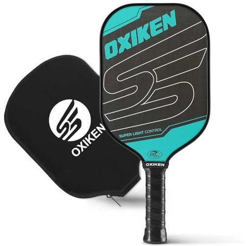 OXIKEN 16 mm Pickleball Paddles USAPA Approved T700 Carbon...