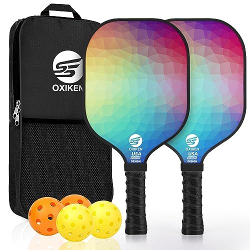 SS OXIKEN Pickleball Paddles Set of 2, USAPA Approved...