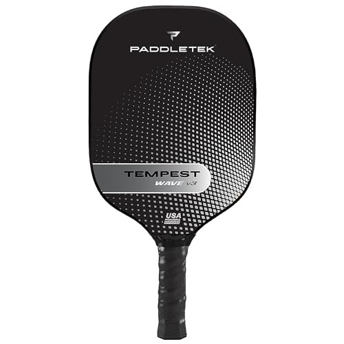 Paddletek Tempest Wave V3 Pickleball Paddle | Professional...