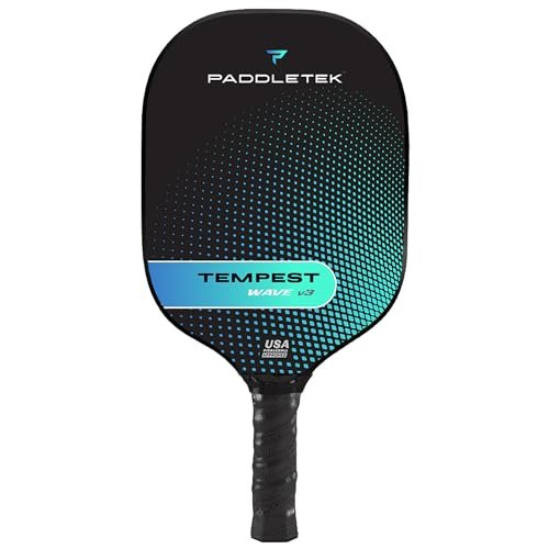 Paddletek Tempest Wave V3 Pickleball Paddle | Professional...