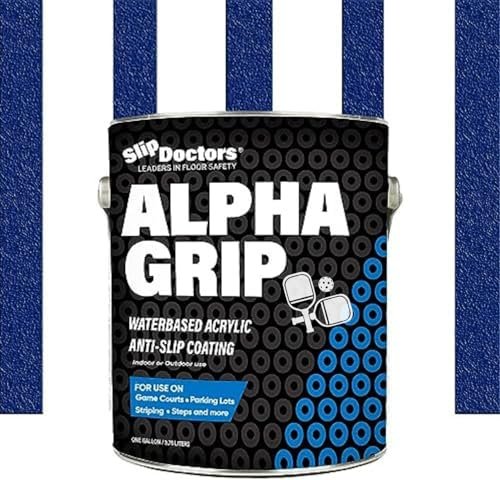 Alpha Grip Pickleball Court Paint for Concrete, Asphalt and...