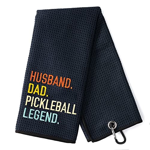 DYJYBMY Husband Dad Pickleball Legend Embroidered...