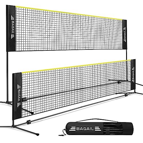 BAGAIL Badminton Net, Foldable Sports Net 10 FT/ 14 FT/...