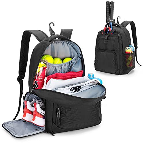 DSLEAF Tennis Bag for Men/Women to Hold 2 Rackets, Tennis...