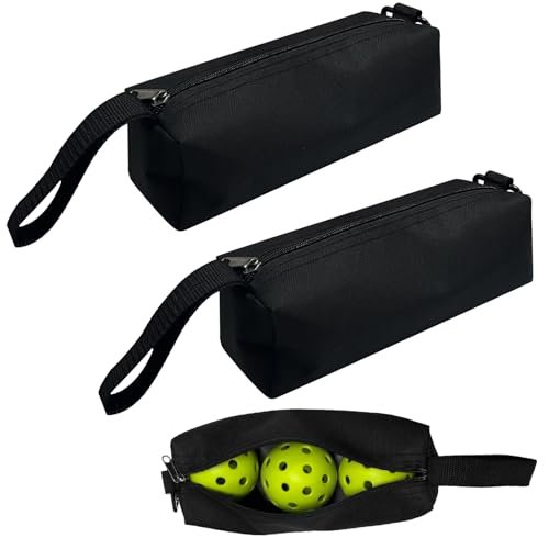 Rainmae 2 Pcs Pickleball Ball Holder Bag, Tennis Ball...