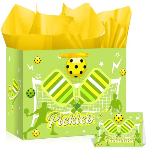 LUUFILx Pickleball Gift Bag Pickleball Birthday Goodie Bag...