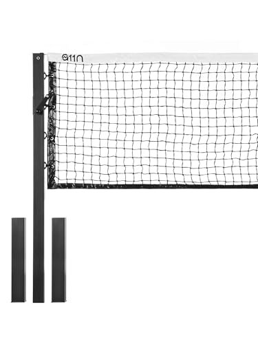 A11N SPORTS Pro-Grade In-Ground Pickleball Net System with...