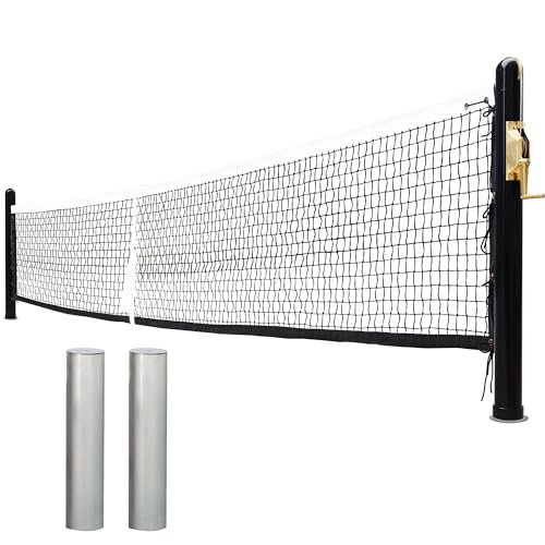 Seliyoo In-Ground Pickleball Net,Heavy-Duty Pickleball...