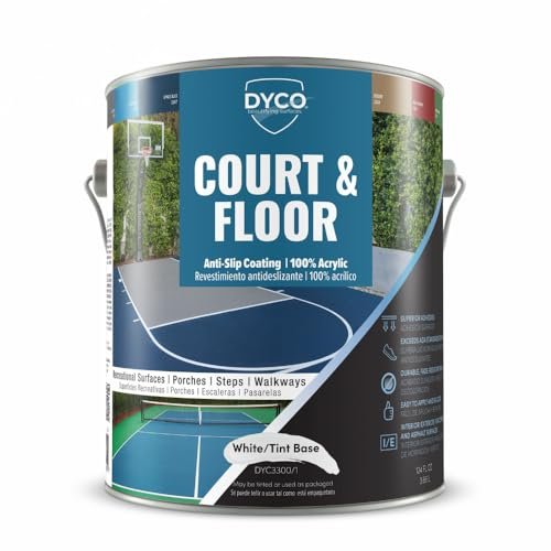 DYCO Court & Floor Anti-Slip Coating - Slip-Resistant...