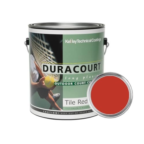 Kelley Technical Coatings Duracourt - Tile Red - 1 Gallon...