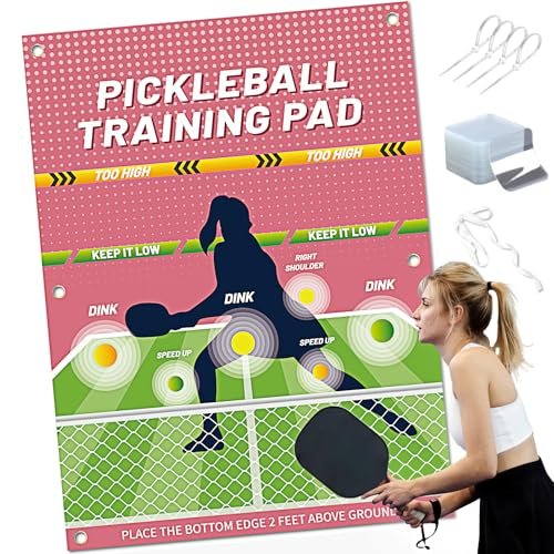 Dink Master Pickleball Practice Pad, Reusable Pickleball...