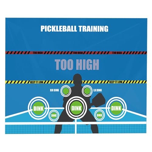 Wall Dink Pad, Pickleball Training Poster Mat, Pickleball...