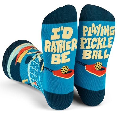 Lavley I'd Rather Be - Funny Socks For Men &...
