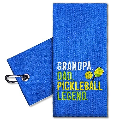 ERHACHAIJIA Grandpa Dad Pickleball Legend Embroidered...