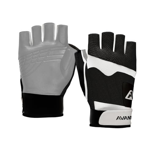 Avantic Fingerless Pickleball Glove with Padded Thumb &...