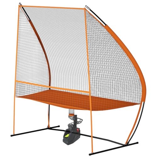MR Tennis Ball Return Net 7’x6’, Freestanding Tennis...