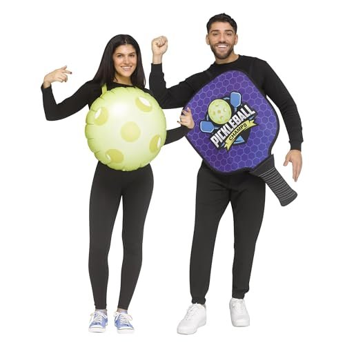 Fun World Adult Pickleball Couple Costume | Couple Costumes...