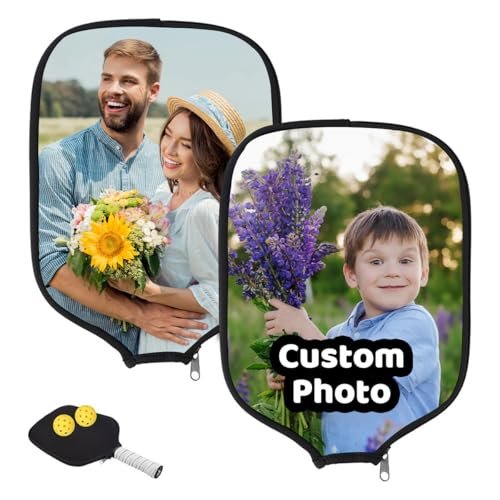 Yakify Custom Pickleball Paddle Cover Personalized Racket...
