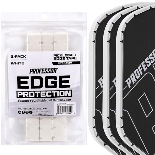 Professor Pickleball Edge Guard Tape White 14MM-16MM