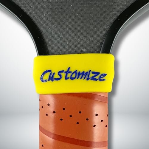 MYPadL Pickleball Paddle Personalizable Bands (Yellow)