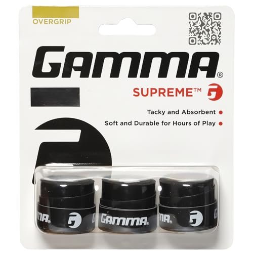 GAMMA Sports Supreme Overgrip for Tennis, Pickleball,...